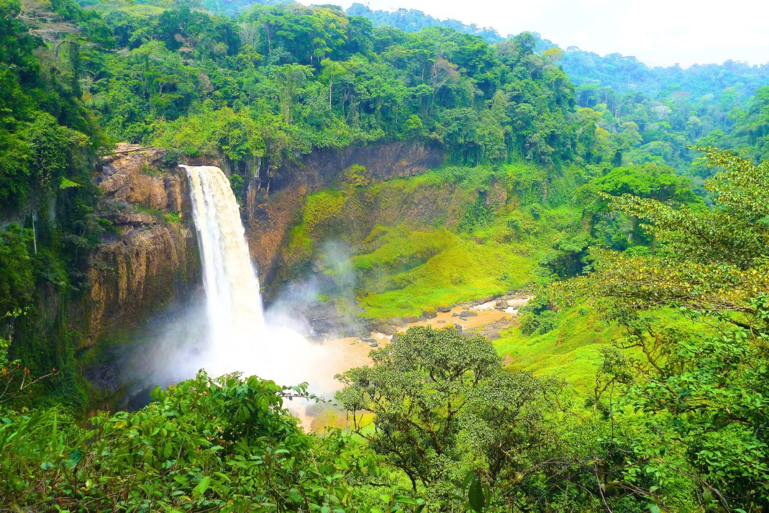 Ekom Waterfall, Cameroon, Jungles of Nkongsamba